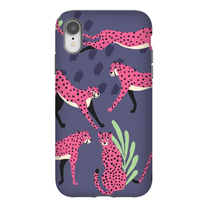 iPhone Xr StrongFit Cheetah pattern 06 by Jelena Obradovic