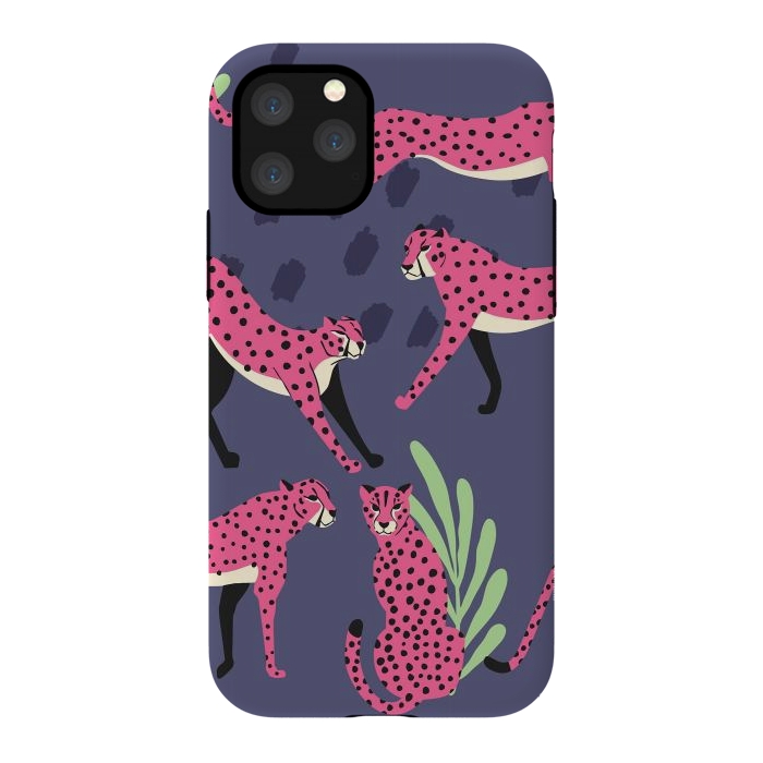 iPhone 11 Pro StrongFit Cheetah pattern 06 by Jelena Obradovic
