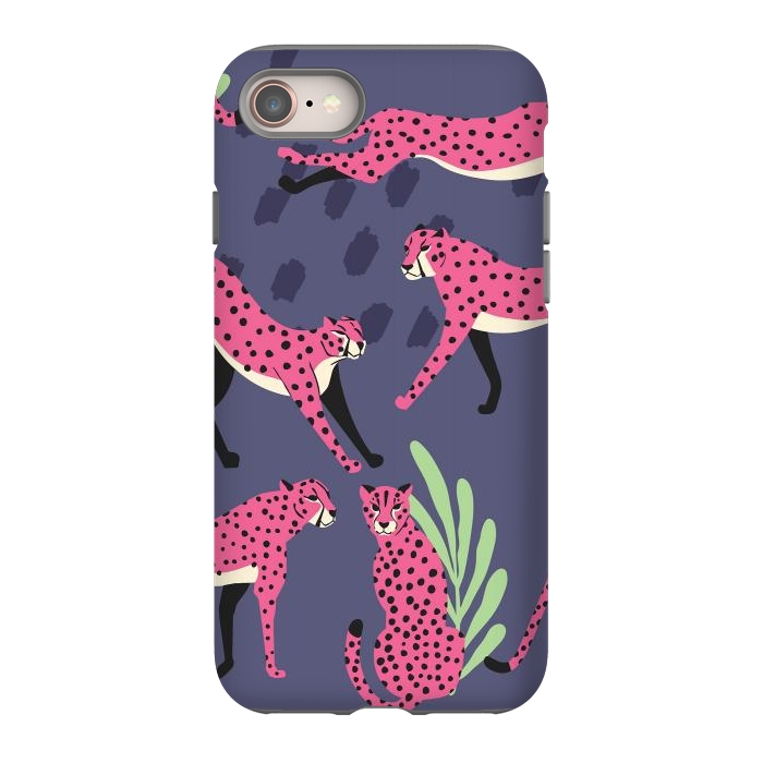 iPhone SE StrongFit Cheetah pattern 06 by Jelena Obradovic