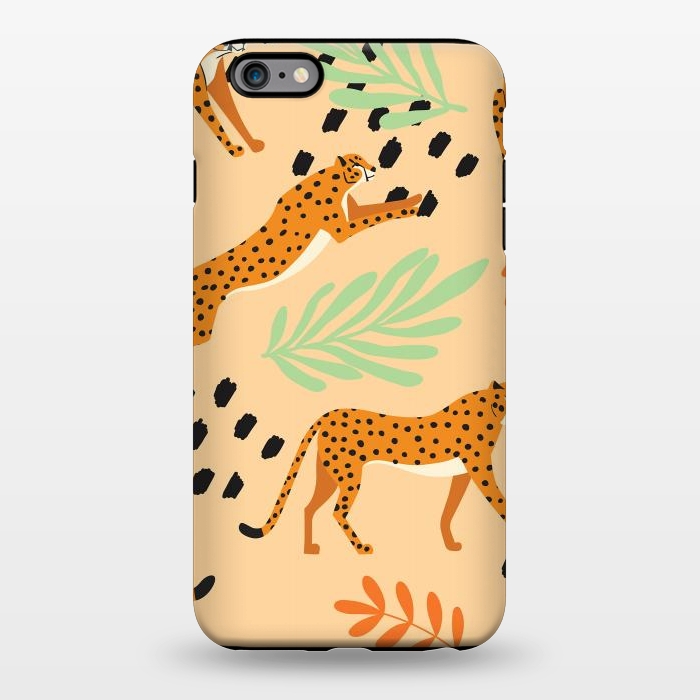 iPhone 6/6s plus StrongFit Cheetah pattern 07 by Jelena Obradovic