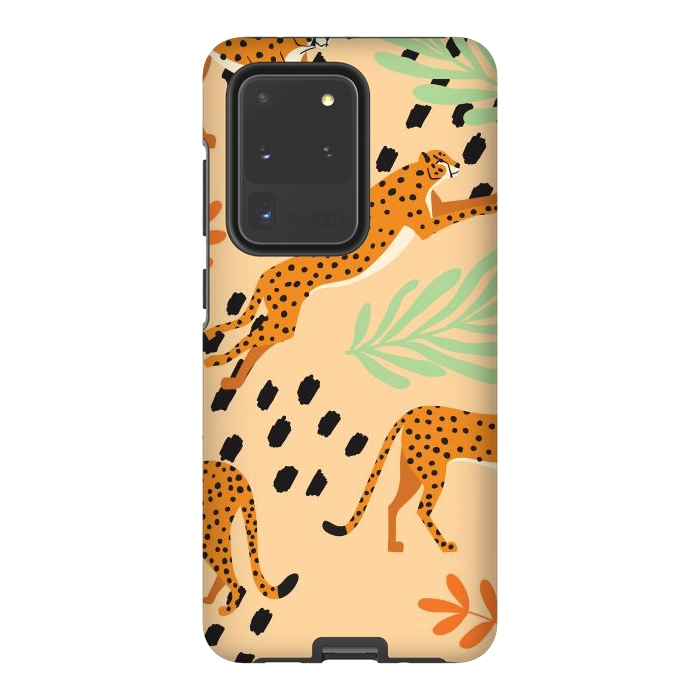 Galaxy S20 Ultra StrongFit Cheetah pattern 07 by Jelena Obradovic