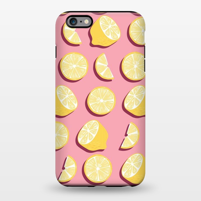 iPhone 6/6s plus StrongFit Lemon pattern 07 by Jelena Obradovic