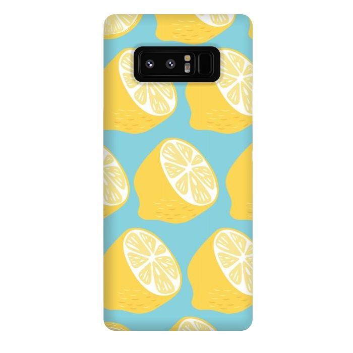 Galaxy Note 8 StrongFit Lemon pattern 13 by Jelena Obradovic