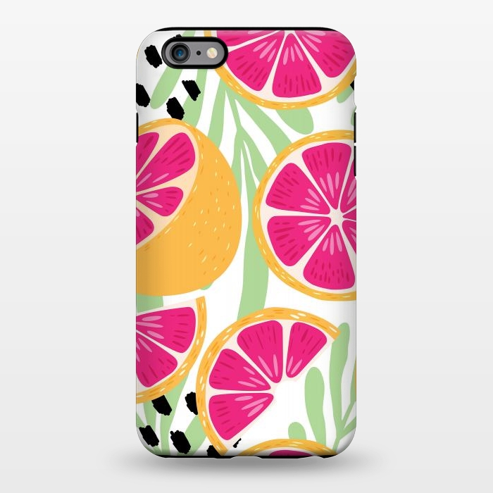 iPhone 6/6s plus StrongFit Grapefruit pattern 03 by Jelena Obradovic