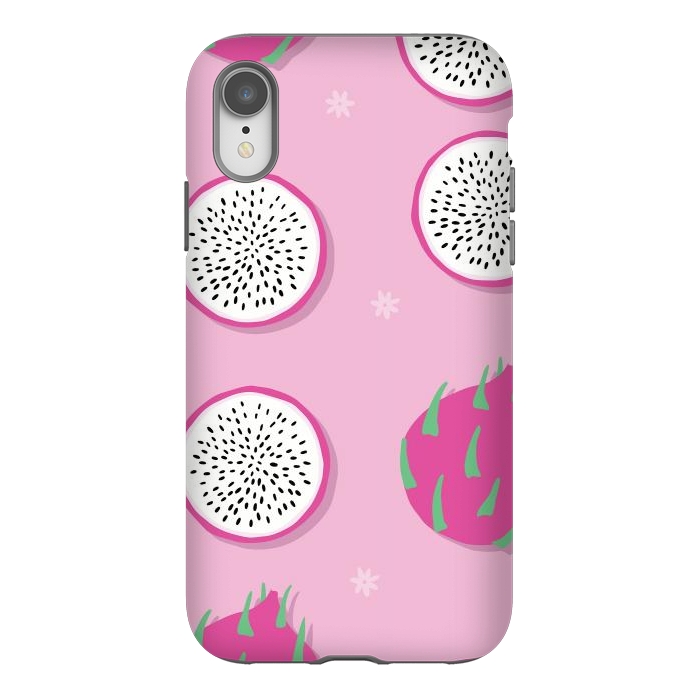 iPhone Xr StrongFit Dragon fruit 01 by Jelena Obradovic