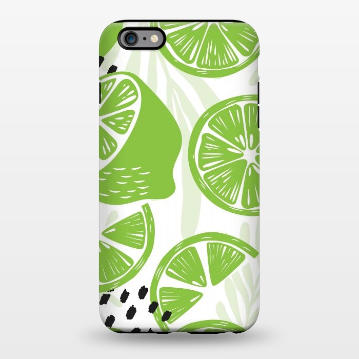 iPhone 6/6s plus StrongFit Lime pattern 03 by Jelena Obradovic