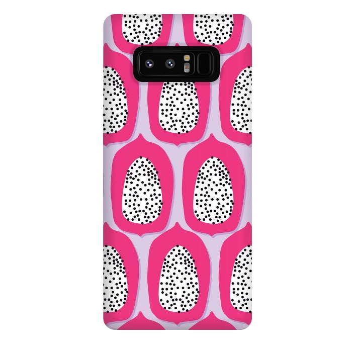 Galaxy Note 8 StrongFit Papaya pattern 01 by Jelena Obradovic