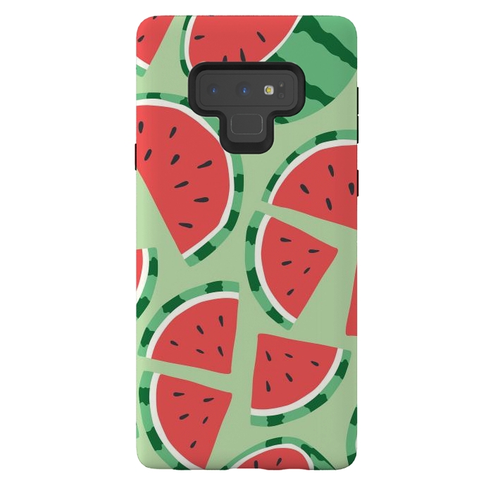 Galaxy Note 9 StrongFit Watermelon pattern 01 by Jelena Obradovic