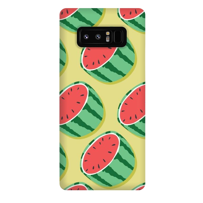 Galaxy Note 8 StrongFit Watermelon pattern 02 by Jelena Obradovic