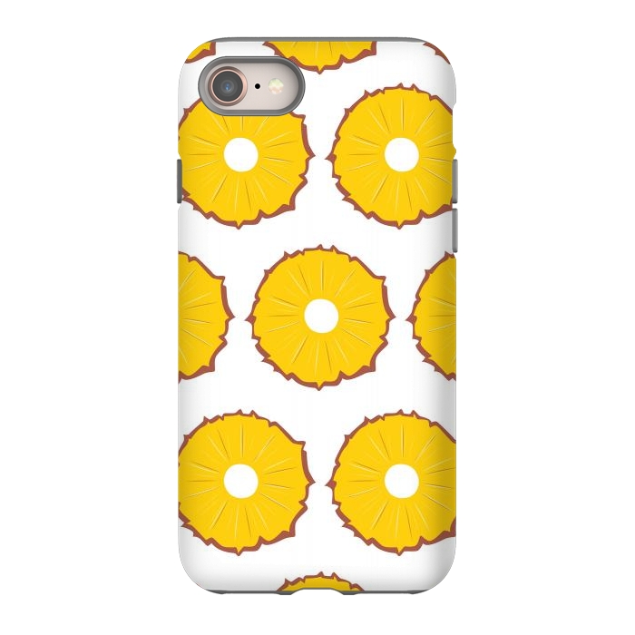iPhone SE StrongFit Pineapple pattern 01 by Jelena Obradovic