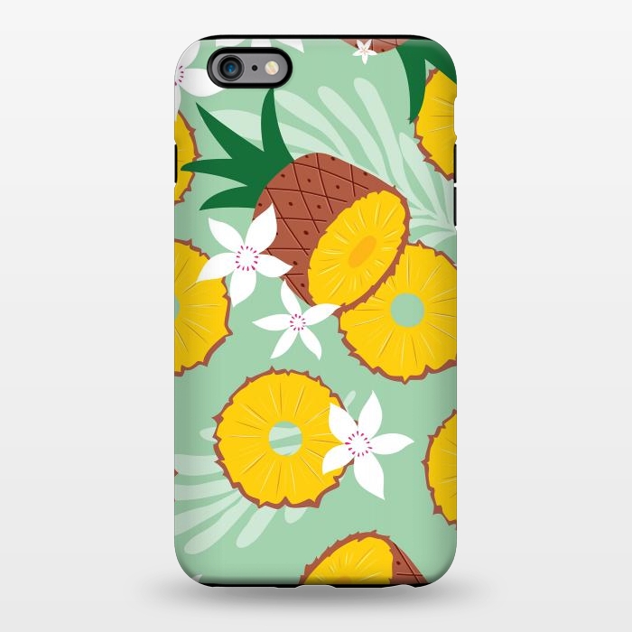 iPhone 6/6s plus StrongFit Pineapple pattern 02 by Jelena Obradovic