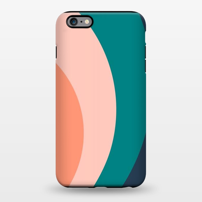 iPhone 6/6s plus StrongFit Teal Blush Rainbow by ArtPrInk