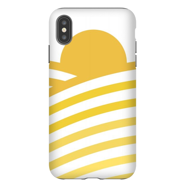 iPhone Xs Max StrongFit Wheat Field by ArtPrInk