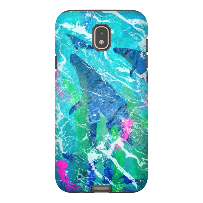 Galaxy J7 StrongFit The ocean whales by Steve Wade (Swade)