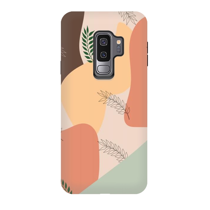 Galaxy S9 plus StrongFit Summer Abstract Minimal Art by Creativeaxle