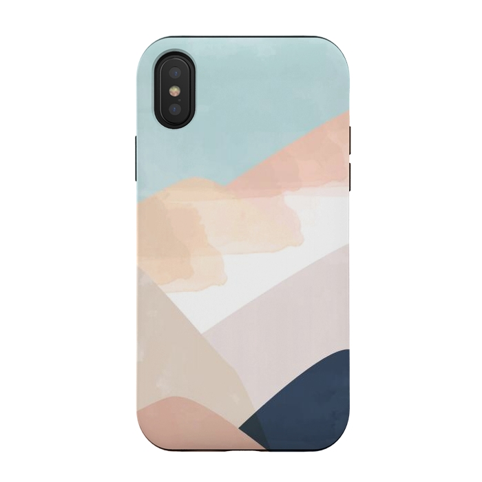 iPhone Xs / X StrongFit Blue in the Sky by Creativeaxle