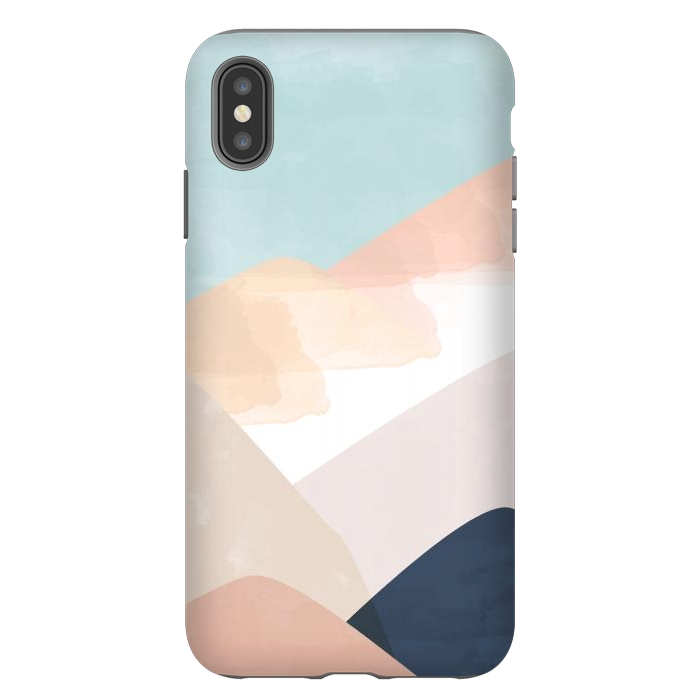 iPhone Xs Max StrongFit Blue in the Sky by Creativeaxle