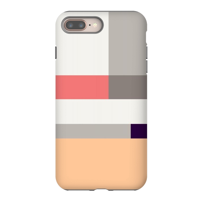 iPhone 7 plus StrongFit Colors in Block Minimal Art by Creativeaxle