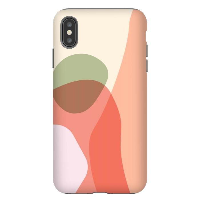 iPhone Xs Max StrongFit Geometrical Minimal Art 02 by Creativeaxle