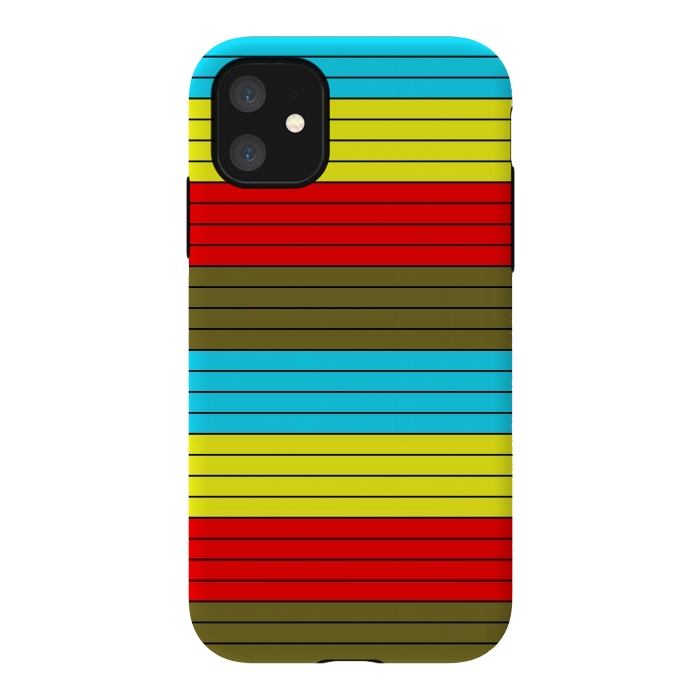 iPhone 11 StrongFit Multiple Colored by TMSarts