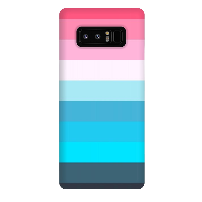 Galaxy Note 8 StrongFit Retro Beach by TMSarts