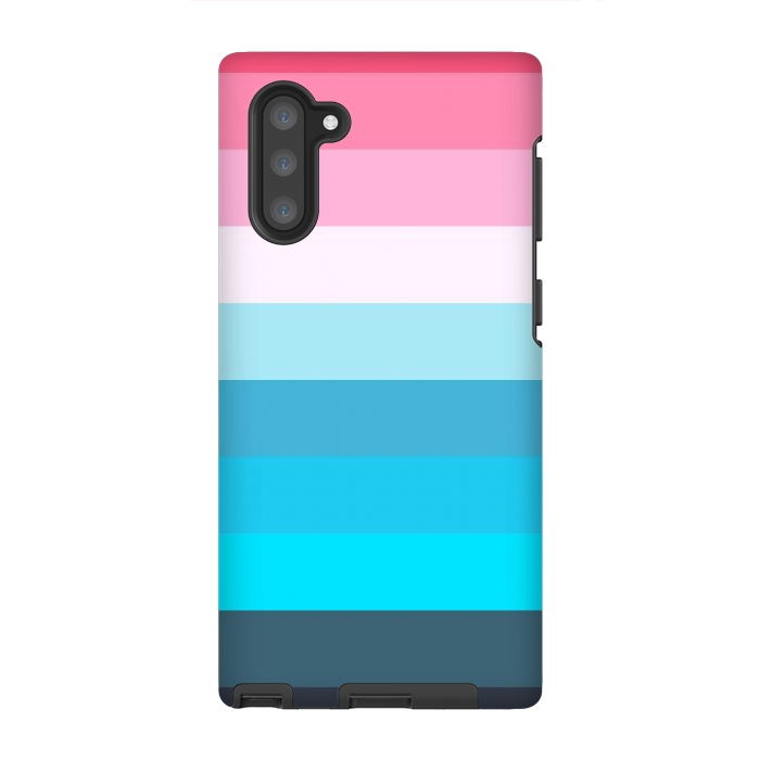 Galaxy Note 10 StrongFit Retro Beach by TMSarts