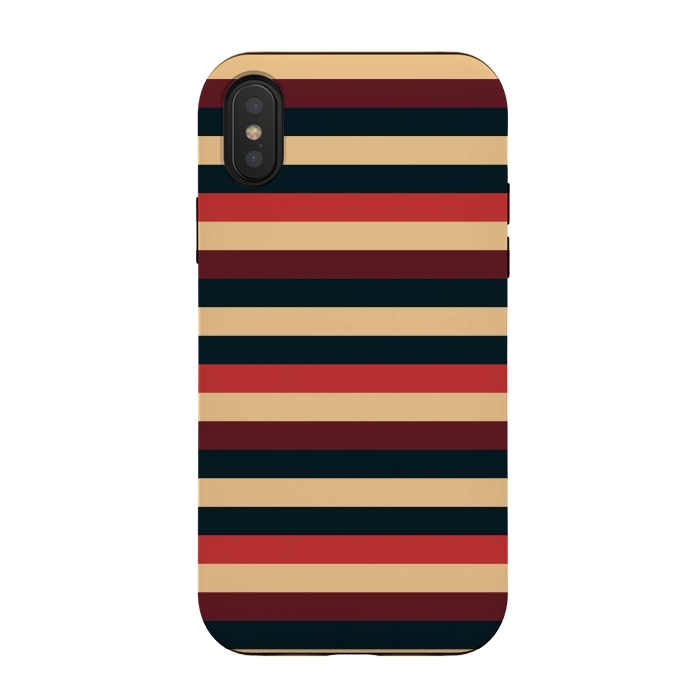 iPhone Xs / X StrongFit Vintage Solid by TMSarts