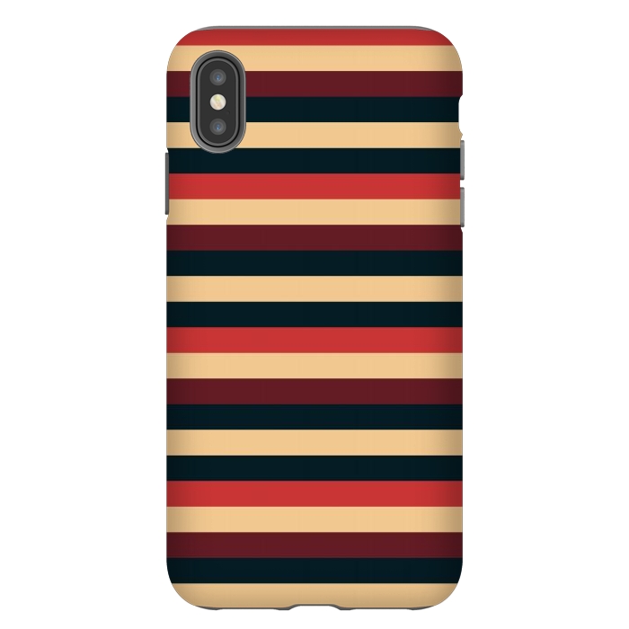 iPhone Xs Max StrongFit Vintage Solid by TMSarts