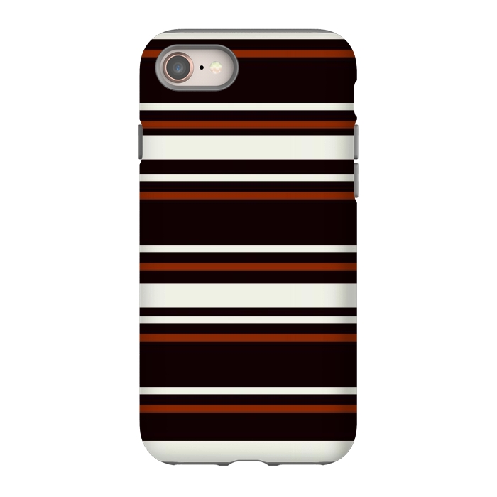 iPhone 8 StrongFit Classic Brown by TMSarts