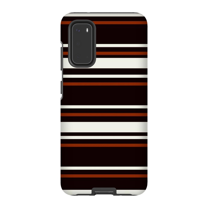 Galaxy S20 StrongFit Classic Brown by TMSarts