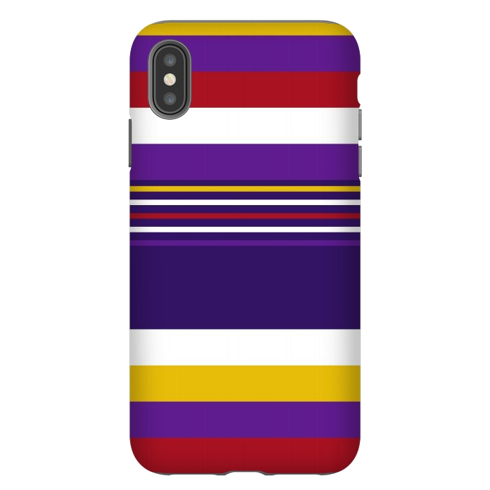iPhone Xs Max StrongFit Casual Purple by TMSarts