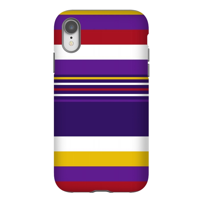iPhone Xr StrongFit Casual Purple by TMSarts