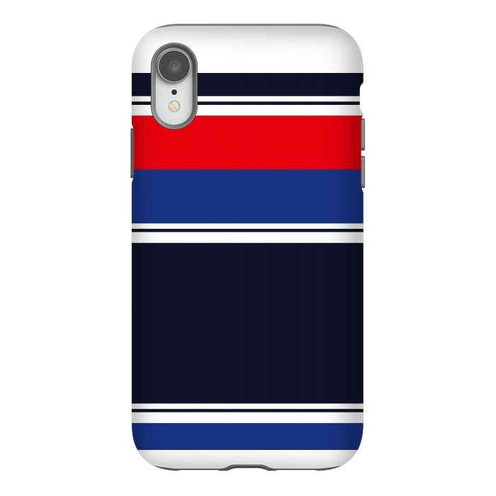 iPhone Xr StrongFit Blue Casual  by TMSarts