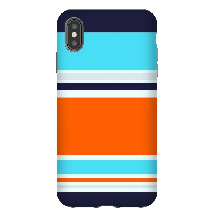 iPhone Xs Max StrongFit Teal Strong by TMSarts
