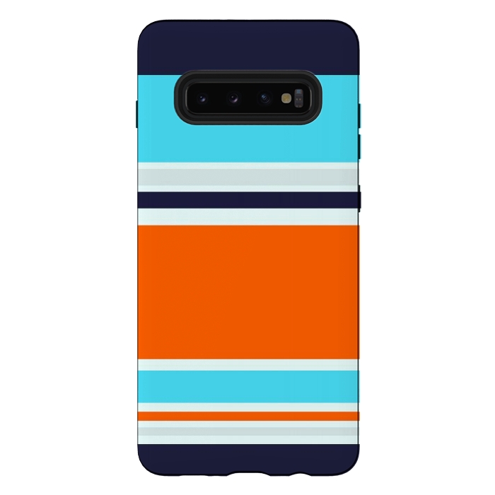 Galaxy S10 plus StrongFit Teal Strong by TMSarts