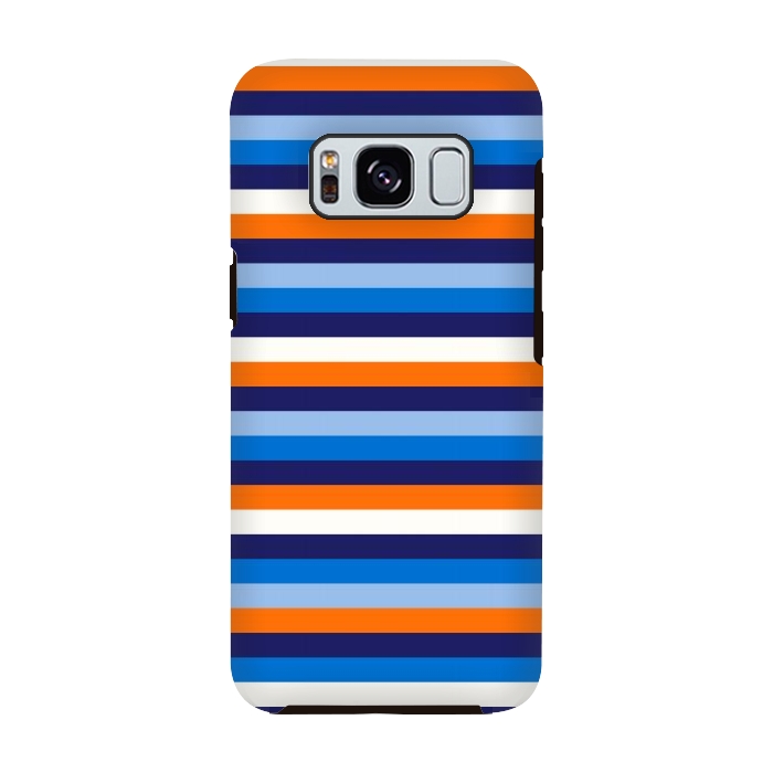 Galaxy S8 StrongFit Repeating Blue by TMSarts