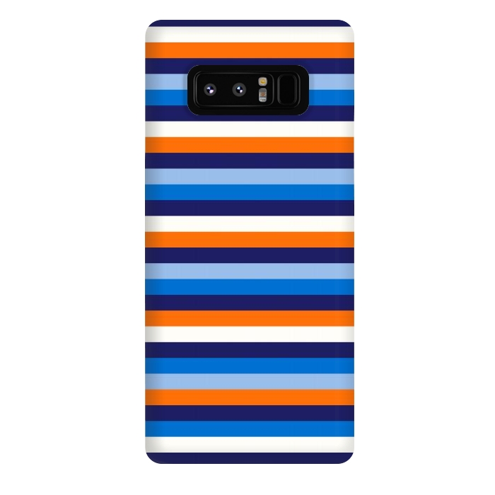 Galaxy Note 8 StrongFit Repeating Blue by TMSarts