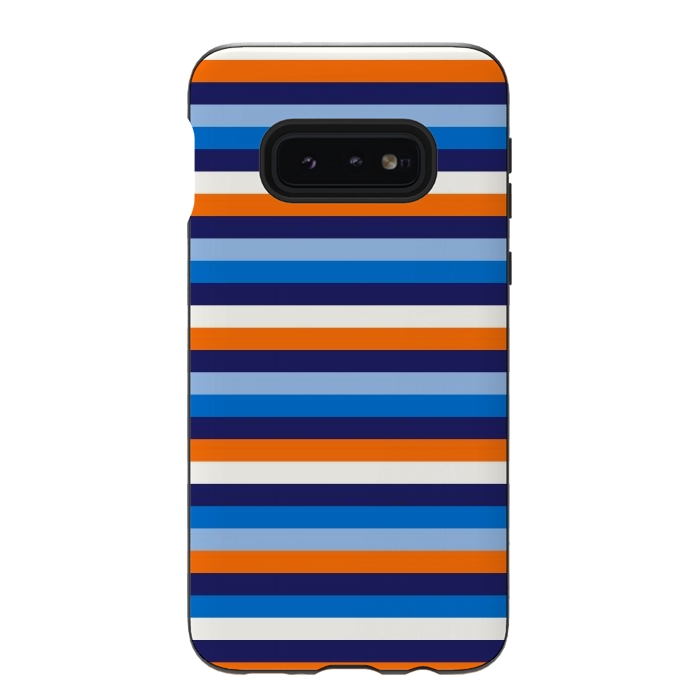 Galaxy S10e StrongFit Repeating Blue by TMSarts