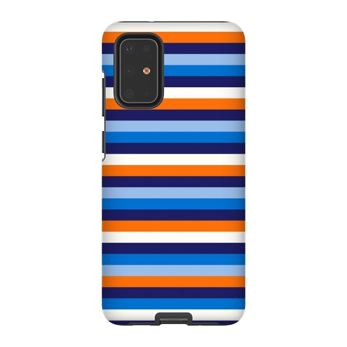 Galaxy S20 Plus StrongFit Repeating Blue by TMSarts