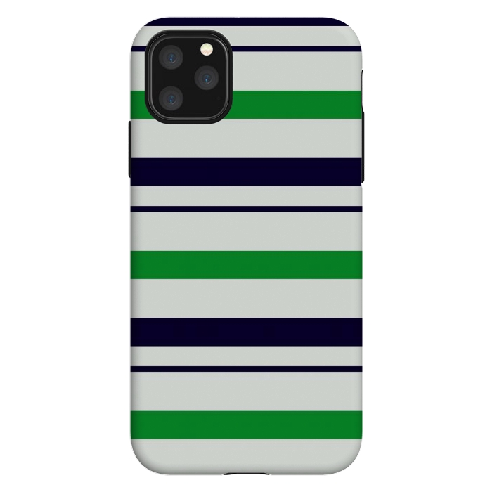 iPhone 11 Pro Max StrongFit Green White by TMSarts