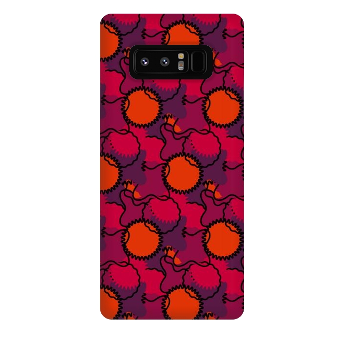 Galaxy Note 8 StrongFit Surface Textile by TMSarts