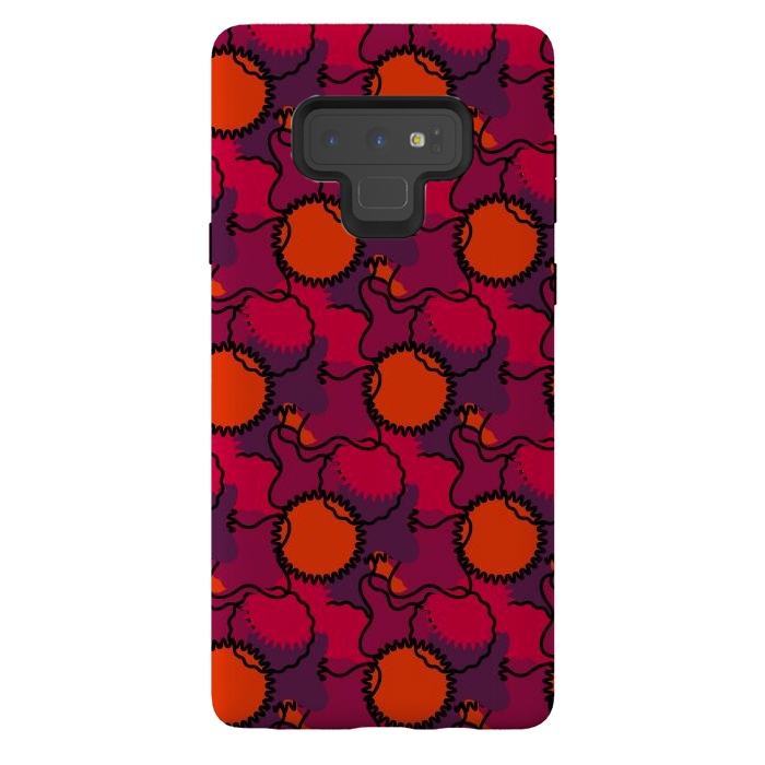 Galaxy Note 9 StrongFit Surface Textile by TMSarts