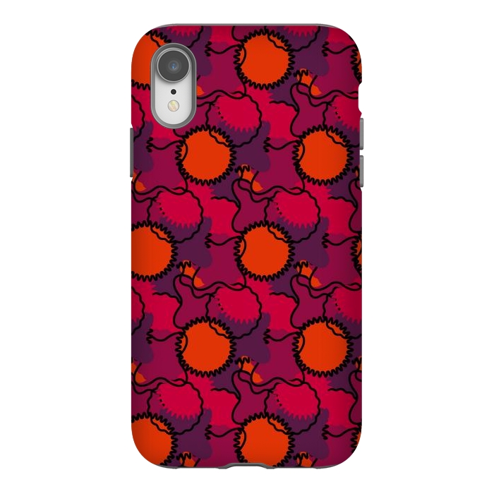 iPhone Xr StrongFit Surface Textile by TMSarts