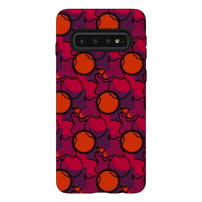 Galaxy S10 StrongFit Surface Textile by TMSarts