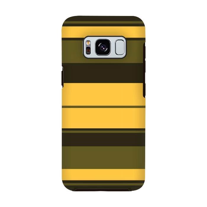 Galaxy S8 StrongFit Vintage Yellow by TMSarts