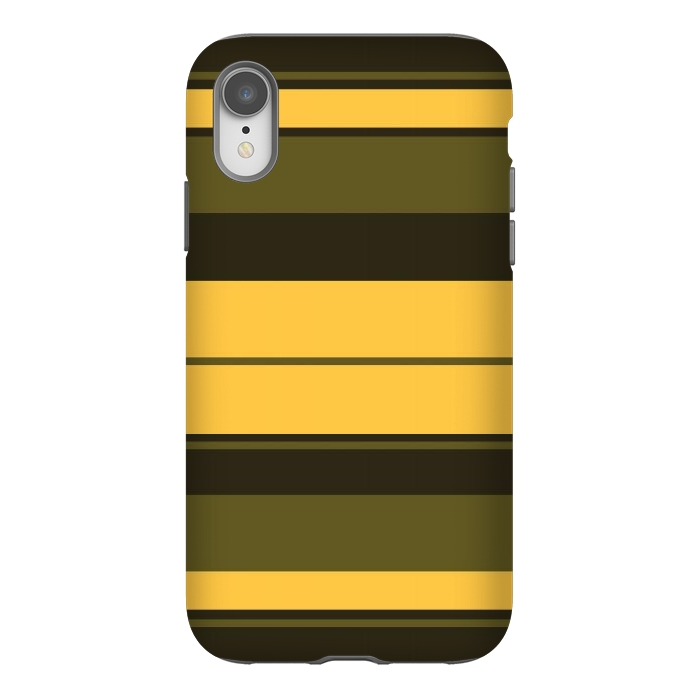 iPhone Xr StrongFit Vintage Yellow by TMSarts