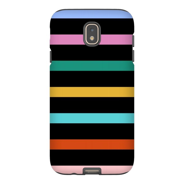 Galaxy J7 StrongFit Colored Stripes by TMSarts