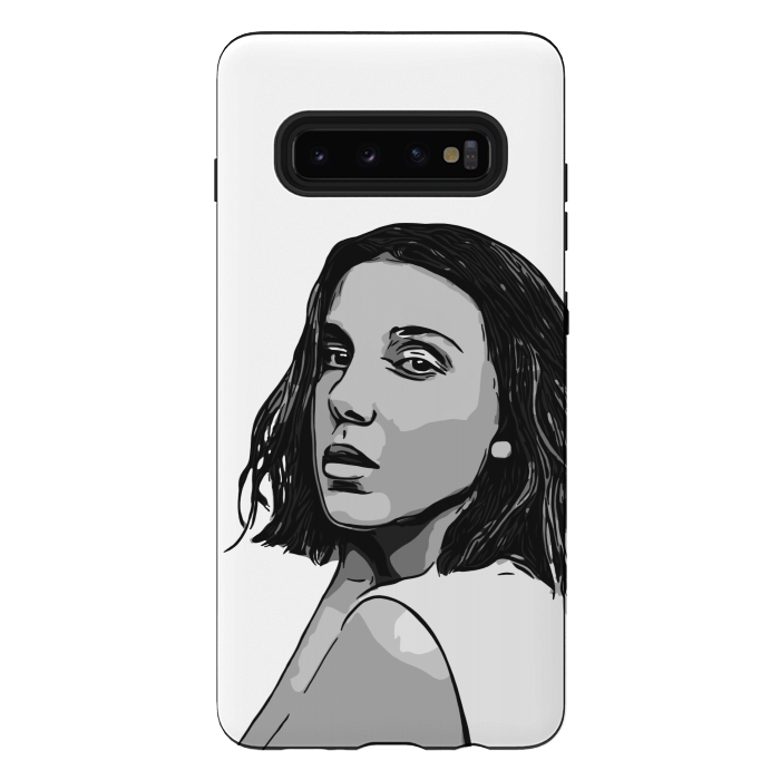 Galaxy S10 plus StrongFit Millie bobby brown by Jms