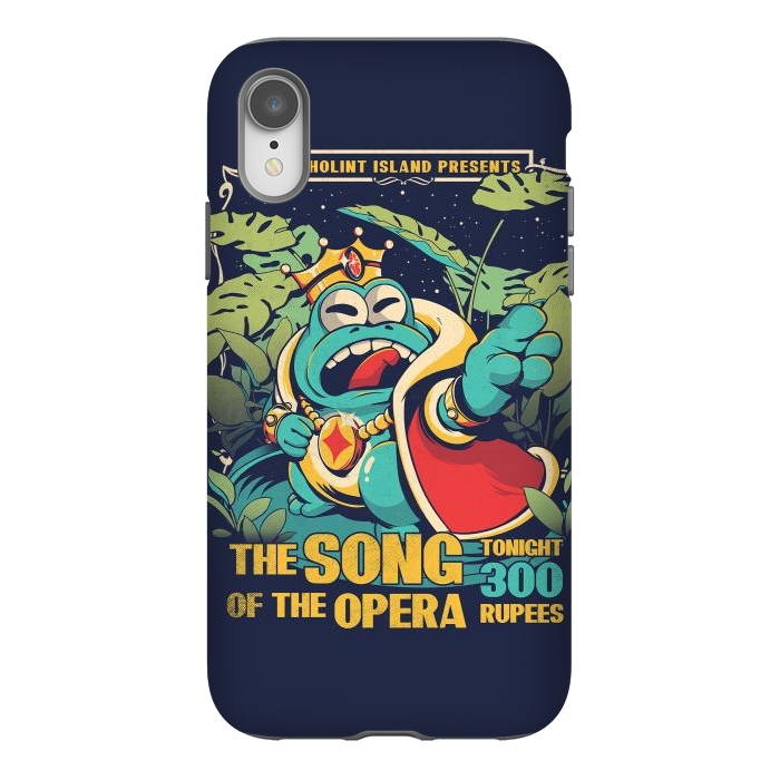 iPhone Xr StrongFit King of the opera by Ilustrata