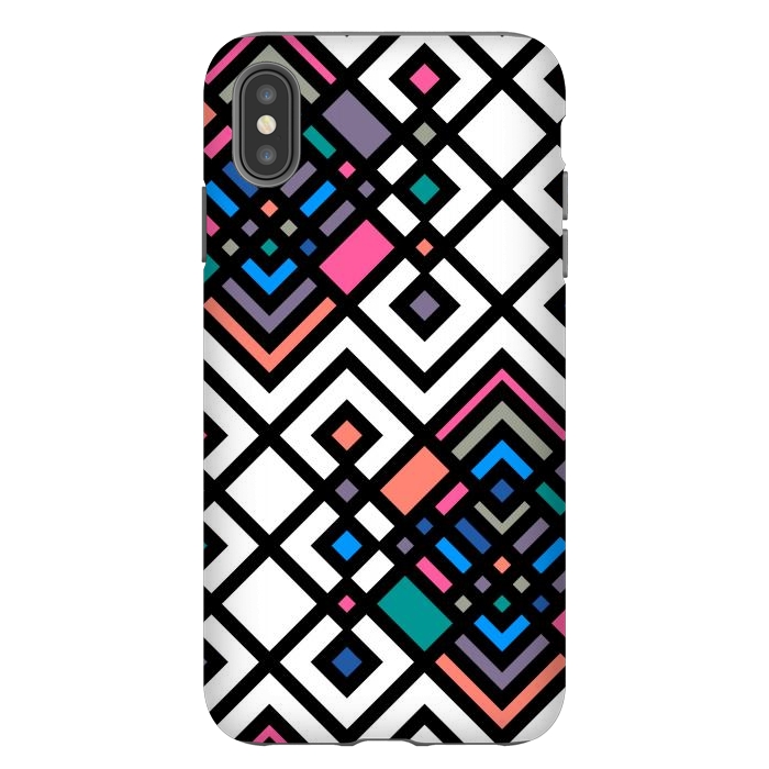 iPhone Xs Max StrongFit Geo Ethnic by TMSarts